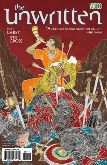 The Unwritten, "Inside Man: The Song of Roland", by Mike Carey and Peter Gross (2010)