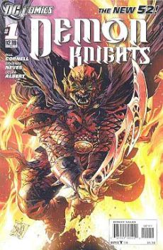 Demon Knights series, by Paul Cornell, Diogenes Neves, and Oclair Albert (2011)