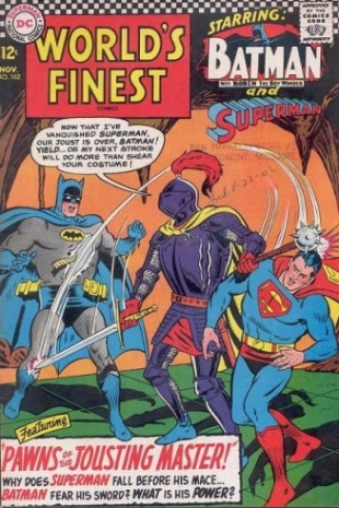 World's Finest Comics, vol. 1 #162 (September 1966), by Jim Shooter, Curt Swan and George Klein: Batman and Superman go to King Arthur's court