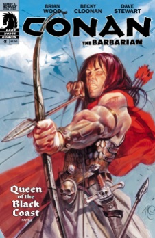Conan the Barbarian: Queen of the Black Coast, by Brian Wood, Becky Cloonan, and Dave Stewart (2012)