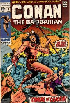 Conan the Barbarian #1, by Barry Smith and John Verpoorten (1970)