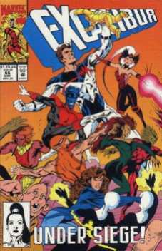 Excalibur series, by Chris Claremont and Alan Davis (first published 1988)