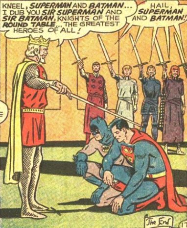World's Finest Comics, vol. 1 #162 (September 1966), by Jim Shooter, Curt Swan and George Klein: Batman and Superman go to King Arthur's court